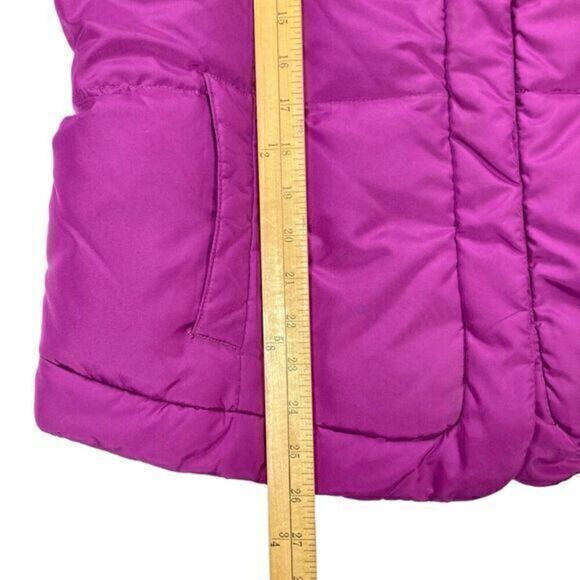Charter Club Puffer Vest Jacket Womens Large Zip Front Sporty Hiking Windbreaker - Picture 12 of 15